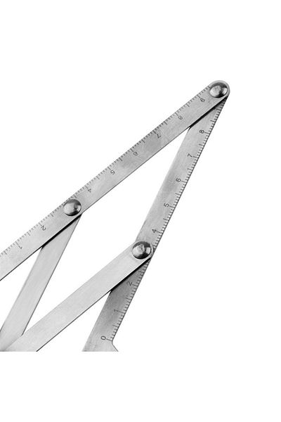 Prime Gold Ratio Ruler Metal for Microblading and Permanent Makeup