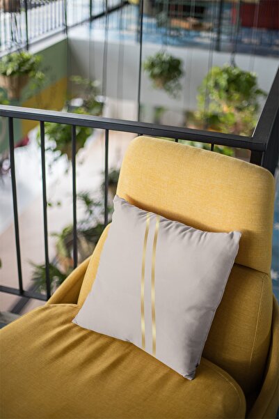 Viva Home Vizon Dekoratif Çift Taraflı Kırlent Yastık Kılıfı Gizli Fermuar Premium Kumaş 43x43cm Krl1003