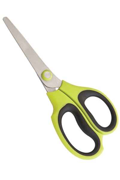 Daxi D-5002 Office Scissors Medium Size 17cm Orange Color
