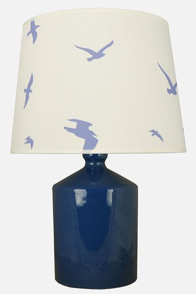 Qdec Ceramic Cube Vase Lampshade Blue - Seagull