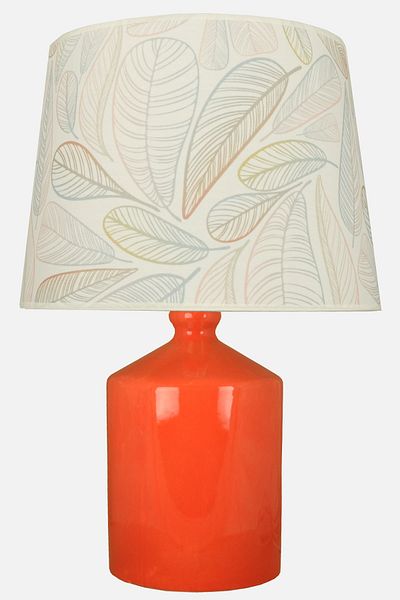 Qdec Ceramic Cube Vase Lampshade Orange - Vectury