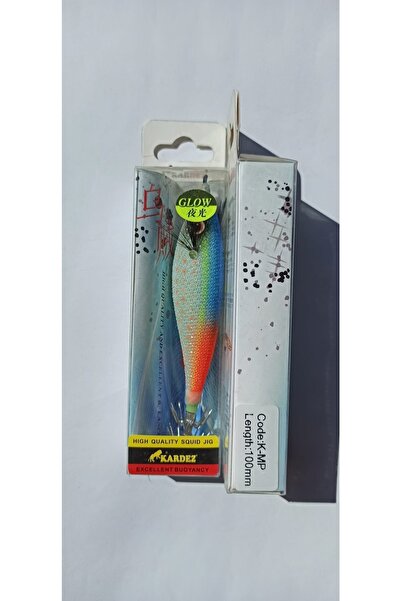 Kardez Glow Squid Jig 10 Cm Fosforlu Kalamar Zokası 5'li Set