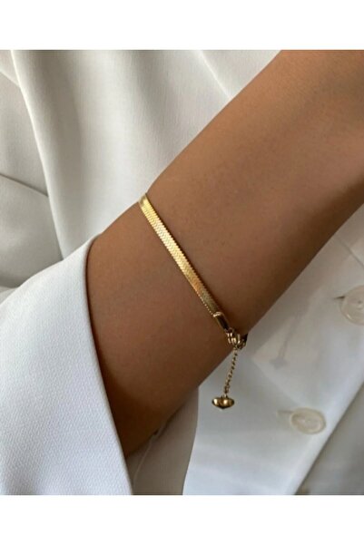 MİRAKSESUAR Ατσάλινο ιταλικό βραχιόλι με αλυσίδα Crush