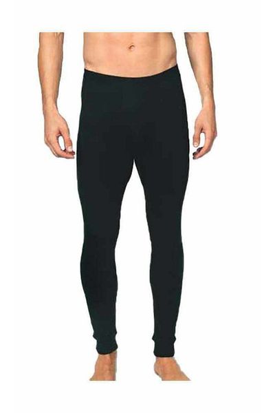 Anıl 1952 Model Men's Black Thermal Bottom Underwear