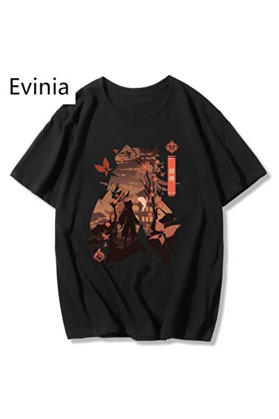 GALASHOP Genshin T-Shirts Venti Printed T-Shirts Mod34