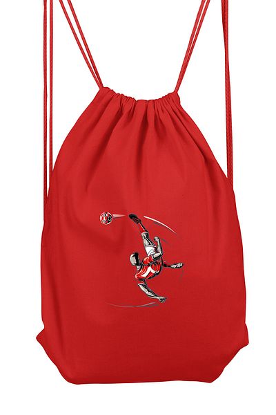 Zeron Tasarım Rovaşata Pulling Football Player Sports Backpack Bll1244