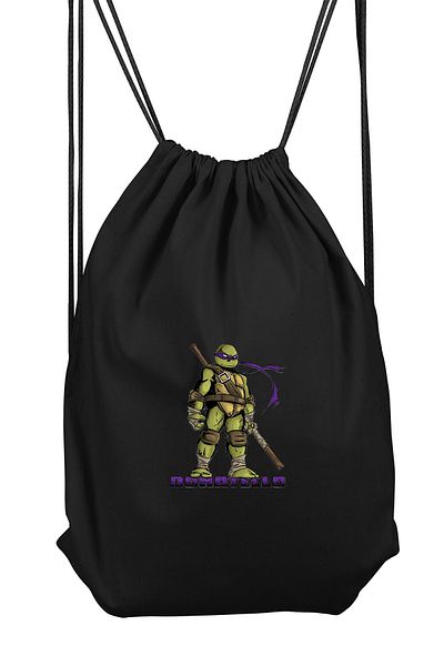 Zeron Tasarım Donatello Ninja Turtles Sports Backpack Bll3372