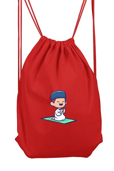 Zeron Tasarım Prayer Snake Children's Sports Backpack Bll730