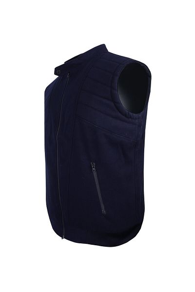 DEKONS Ανδρικό μάλλινο γιλέκο Oversize Oversize