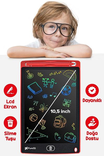 SAZE Domestic LCD 10.5 Inch Digital Pen Drawing Writing Board Graphic Note Writing Educational Tablet