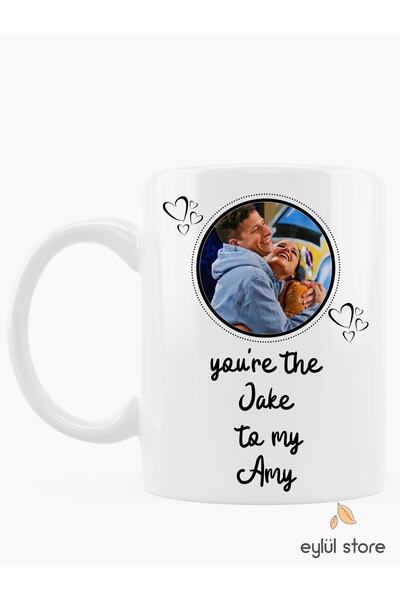 Eylül Design Brooklyn Nine Nine - مج مطبوع بتصميم خاص من Brooklyn 99 001 Jake Amy