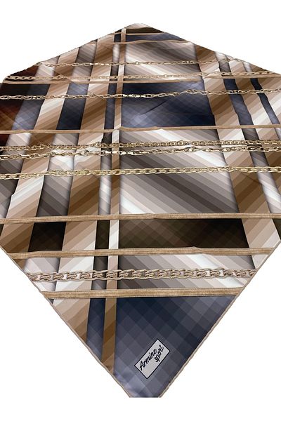Armine Sport Twill (CIVIL) Nostalgia Special Edition Κασκόλ Γκρι Βιζόν Χρυσό