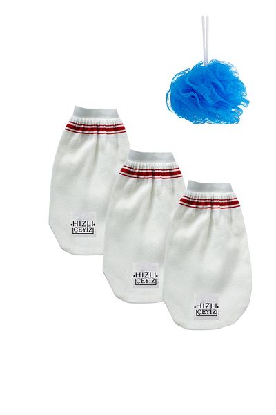 Hızlı Çeyiz 100% Natural Bath Scrub Medium Thickness