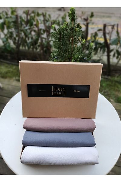 bona Teks Cotton Kraş Jazz Shawl Set of 3