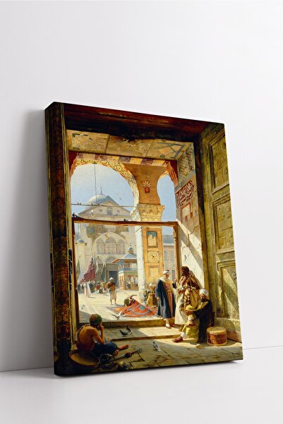 Carmen Büyük Emevi Camii Kapısı Kanvas Tablo - Başyapıtlar