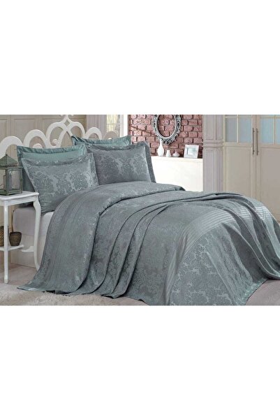 bursa çeyiz Ahenk Bomboo Şönil Yatak Örtüsü