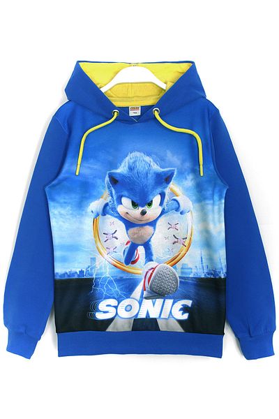 DobaKids Sonic the Hedgehog The Hedgehog Boy's φούτερ Hoodie Saks Color