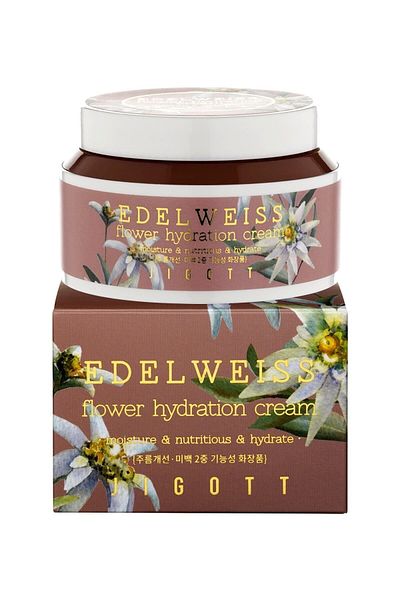 Jigott Edelweiss Flower Cream - Moisturizer, Flower Series 100 ml
