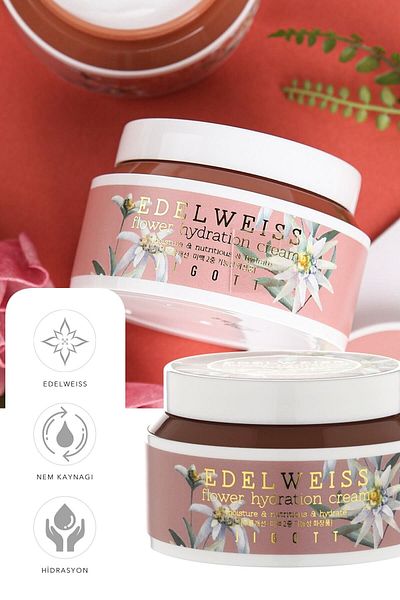 Jigott Edelweiss Flower Cream - Moisturizer, Flower Series 100 ml