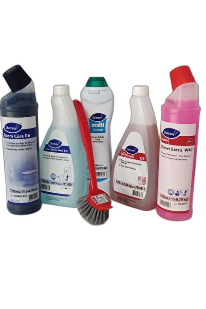 Diversey W41 Clonet Banyo R6 Wc Camsil E3c D9 750 ml Multi Cream 750 gr Tem.fırçası Dfitpaketxl