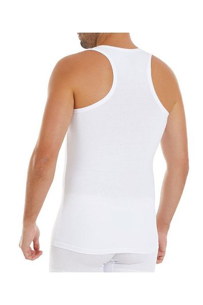 YILDIZ Ανδρικό Modal Athlete Singlet 6 τεμαχίων Λευκό 78
