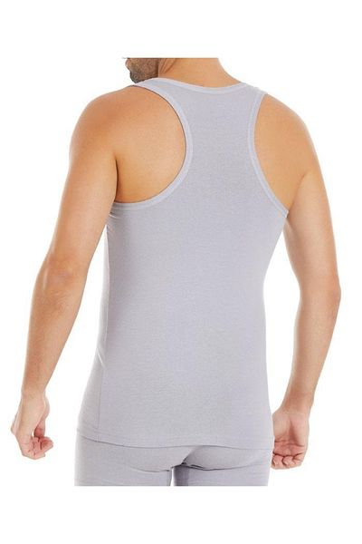 YILDIZ 6 Pieces Men's Modal Sports Tank Gray 77
