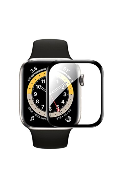 Ally Uyumlu Watch 7-8 41mm 3d Pmma Kavisli Full Cam Ekran Koruyucu Pet Siyah