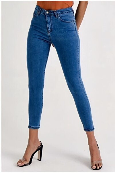 Lixera Blugi super skinny Sementa Duru Blue Lycra (de colecție)-