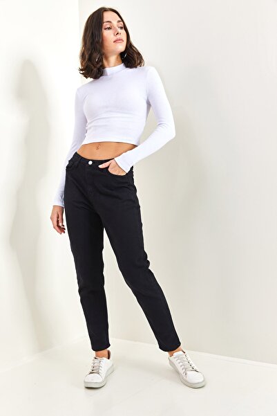 Bianco Lucci Women's Mom Pants