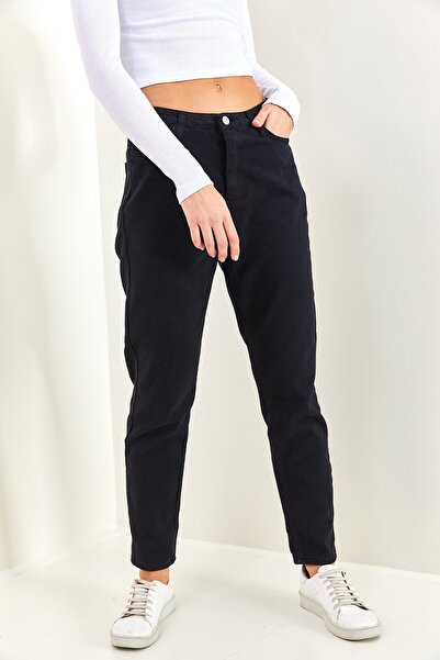 Bianco Lucci Women's Mom Pants