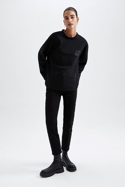 DeFacto Hanorac Regular Fit Hanorac din material