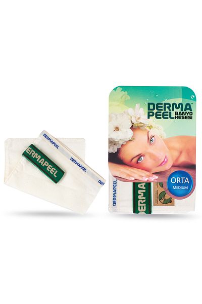 Dermapeel Medium Thick Flush Bath Scrub Set of 3