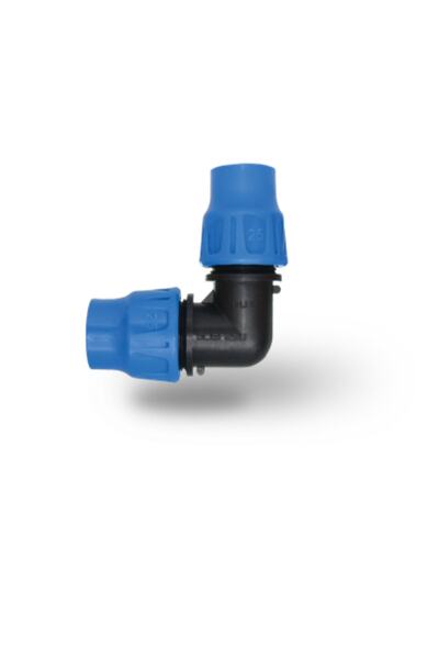 MGF PLAST Poelsan 16mm. Kilitli Dirsek X 5 Adet - Sulama Parçası Aparatı Daml...