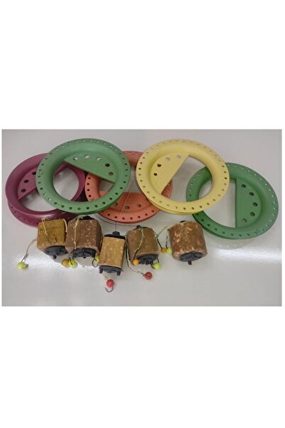 ALDOS Küspeli Kasnaklı Olta Takımı 3 Iğneli (5 Adet)