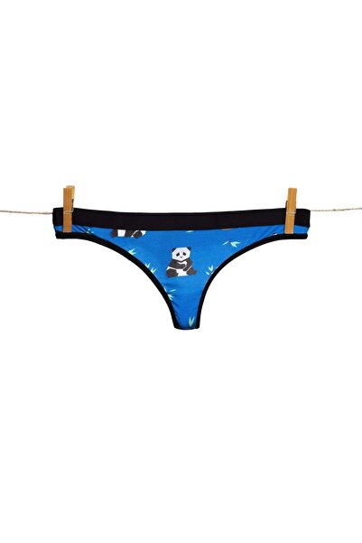 hippopants Mikromodal Tanga Lazy Panda