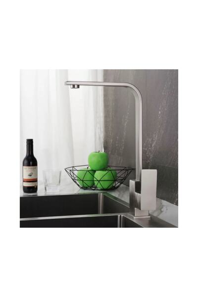 FLEKO BATARYA Fleko Ssc4-S4 Inox304 Sink Mixer