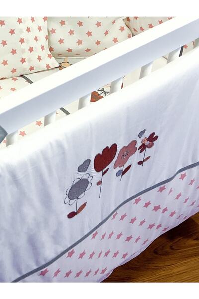Meltem Smart Lindo Nakışlı Pembe Bebek Uyku Seti - 70x130 Cm