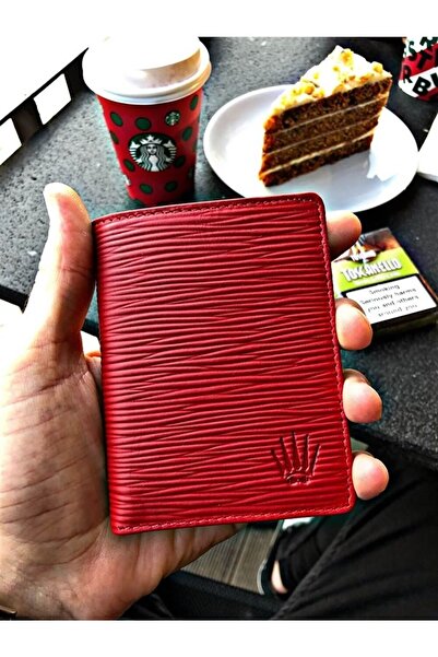 Lubeck Slım Red Cüzdan