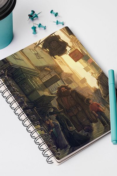 Apeirona | Limitless Art Exam Preparation Notebook | Special Design | Harry Potter Series