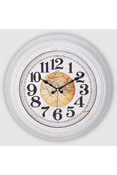 Galaxy Dm 45-2 ساعة حائط بمظهر خشبي 45 متر