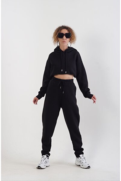 Zelish My Sister Чорні архетипні штани-джоггери з шортом