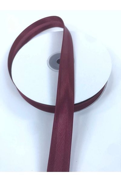 Hobigram Plum Satin Piping 2 cm 1 Meter – Ειδικό Σχέδιο, Αξεσουάρ, Ποιοτική Παραγωγή, Εντυπωσιακό Στυλ – Κορδέλα