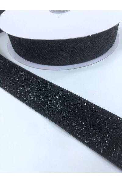 Hobigram Ασημί Μαύρη Βελούδινη Κορδέλα 4 εκ. Η τιμή είναι για 1 μέτρο – Κορδέλα, Κομψό Σχέδιο, Γυναικείο Αξεσουάρ – Κορδέλα