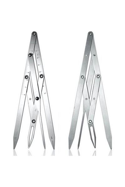 Prime Gold Ratio Ruler Metal for Microblading and Permanent Makeup