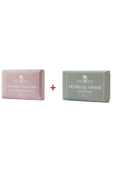 Tariş Olive Leaf Soap 175 G + Olive Oil Soap 175 G