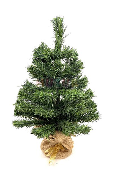 Huzur Party Store 30 Cm Yılbaşı Çam Ağacı 36 Dal Dekoratif Masaüstü Ofis Tipi...