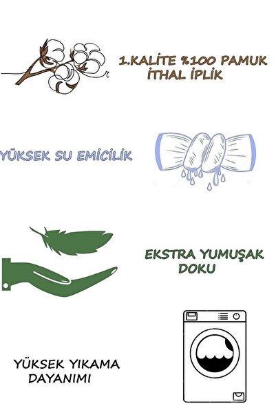 Kardelen 100% бавовняний м'який водопоглинаючий набір рушників Naturel 50/90, 4 штуки