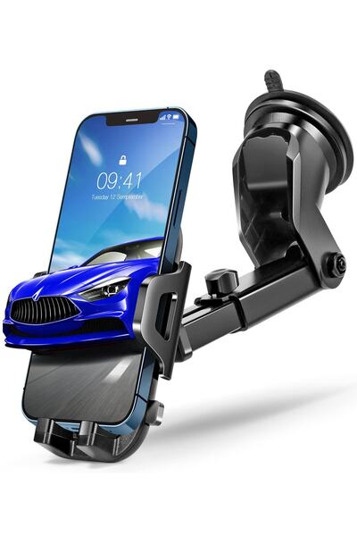 NOYİSKA Tüm Telefonlara Uyumlu Oto Cama Yapışan Akrobat Telefon Tutucu Torpid...
