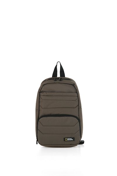 NATIONAL GEOGRAPHIC Σακίδιο πλάτης Khaki 0726 Cross