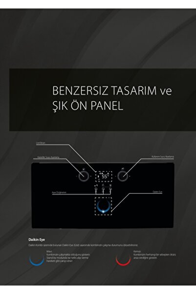 Daikin Ndj Smart 24 Kw Yoğuşmalı Kombi